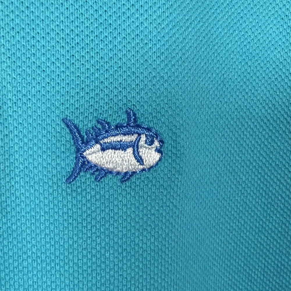 Southern Tide Polo‎ Shirt Men's XL Blue Short Sleeve Golf Casual - Picture 2 of 7